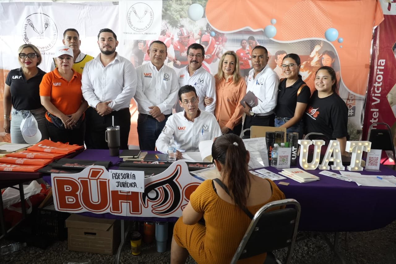 UAT lleva servicios universitarios a familias de Abasolo