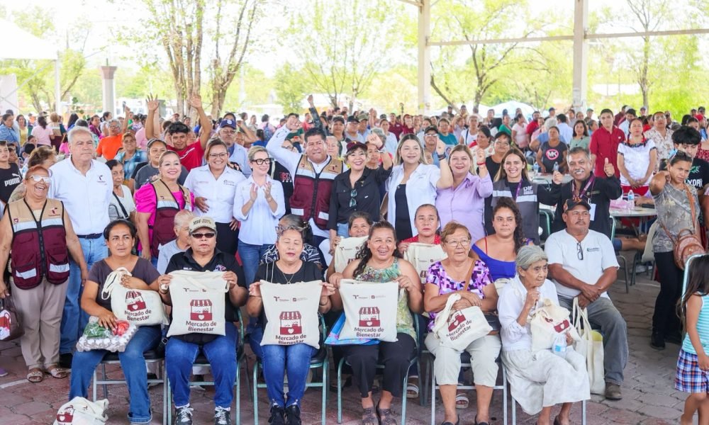Abasolo recibe atención social cercana mediante Mercado de Bienestar