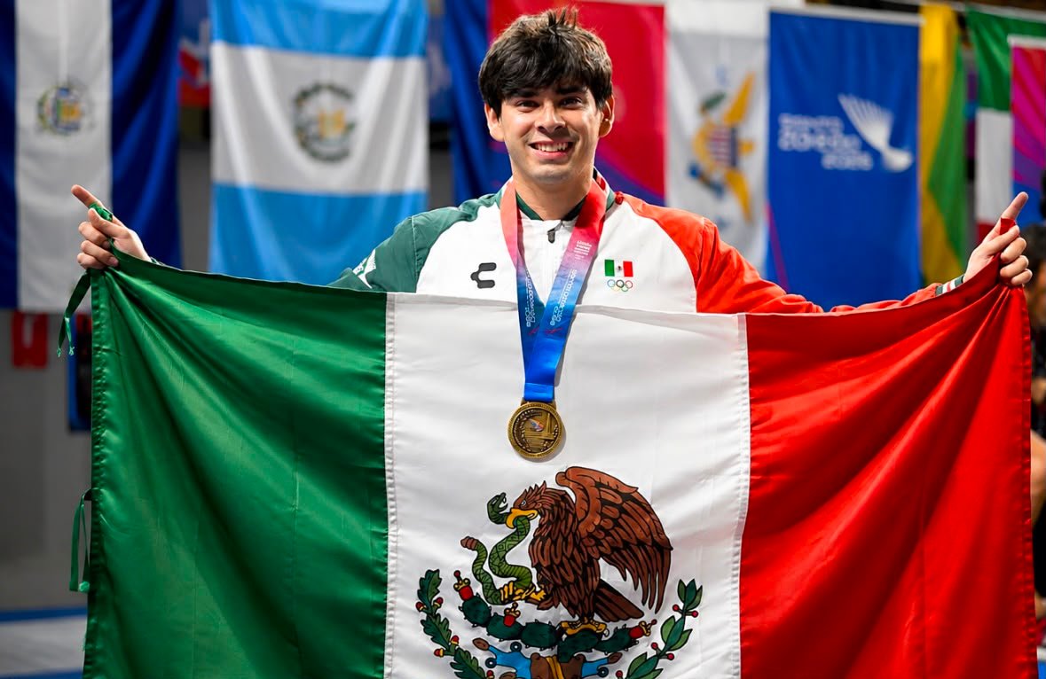 Esgrimista de la UAT gana oro para México en Santo Domingo 2026