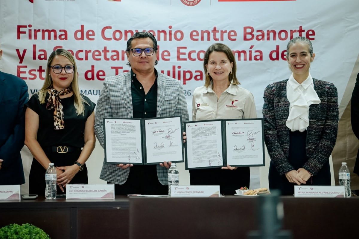 Alianza con Banorte acerca financiamiento y herramientas a PyMEs tamaulipecas